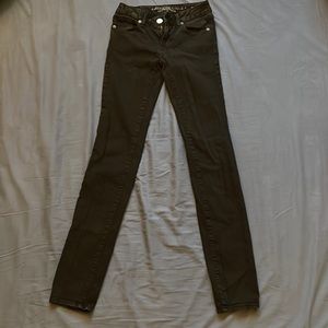 American Eagle Black Jeans Length Long
